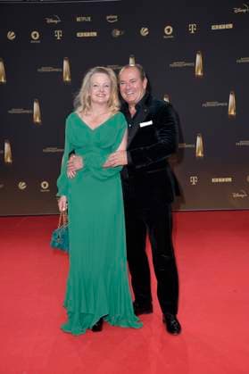 Wolfram Kons and wife Alexa Kons at the German Television Award ceremony in Cologne 28 09 2023
