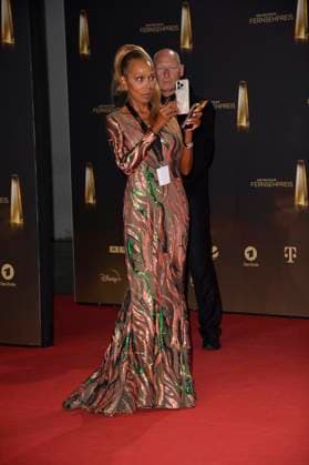 Angela Ermakova at the German Television Award ceremony in Cologne 28 09 2023