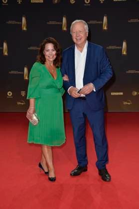 Tom Buhrow and wife Daniela Boff at the German Television Award ceremony in Cologne 28 09 2023