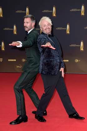 Jochen Schropp and Ross Antony at the German Television Award 2023 ceremony at MMC Studios Cologne, 28 09 2023 Foto:xF.xKernx xFuturexImagex fernsehpreis_3601