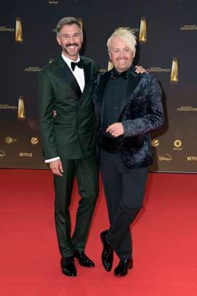 Jochen Schropp and Ross Antony at the German Television Award 2023 ceremony at MMC Studios Cologne, 28 09 2023 Foto:xF.xKernx xFuturexImagex fernsehpreis_3603