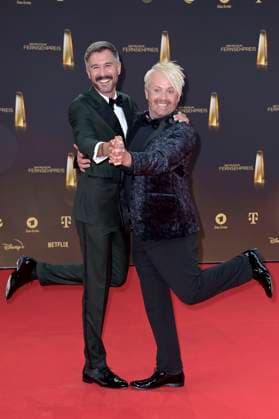 Jochen Schropp and Ross Antony at the German Television Award 2023 ceremony at MMC Studios Cologne, 28 09 2023 Foto:xF.xKernx xFuturexImagex fernsehpreis_3605