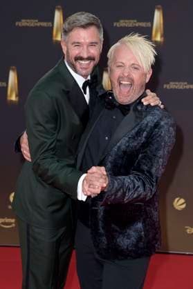 Jochen Schropp and Ross Antony at the German Television Award 2023 ceremony at MMC Studios Cologne, 28 09 2023 Foto:xF.xKernx xFuturexImagex fernsehpreis_3606