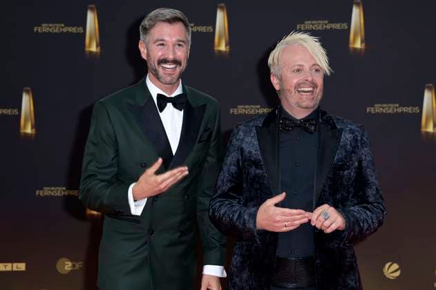 Jochen Schropp and Ross Antony at the German Television Award 2023 ceremony at MMC Studios Cologne, 28 09 2023 Foto:xF.xKernx xFuturexImagex fernsehpreis_3609