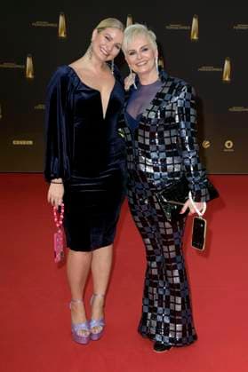 Katia Convents with daughter Catharina at the German Television Award 2023 ceremony at MMC Studios Cologne, 28 09 2023 Foto:xF.xKernx xFuturexImagex fernsehpreis_3612