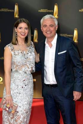 Kristina Inhof and Andreas von Thien at the German Television Award 2023 ceremony at MMC Studios Cologne, 28 09 2023 Foto:xF.xKernx xFuturexImagex fernsehpreis_3622