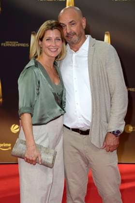 Valerie Niehaus and Manuel Graf at the German Television Award 2023 ceremony at MMC Studios Cologne, 28 09 2023 Foto:xF.xKernx xFuturexImagex fernsehpreis_3667