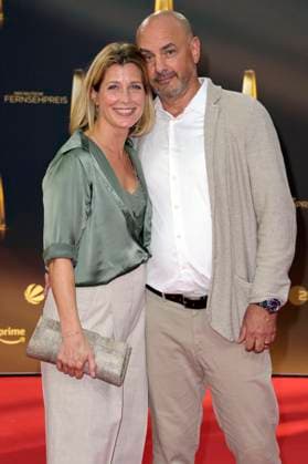 Valerie Niehaus and Manuel Graf at the German Television Award 2023 ceremony at MMC Studios Cologne, 28 09 2023 Foto:xF.xKernx xFuturexImagex fernsehpreis_3668