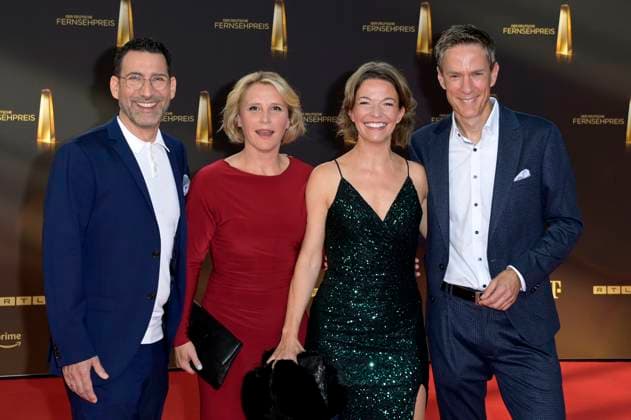 Till Nassif, Susan Link, Anna Planken and Sven Lorig at the German Television Award 2023 ceremony at MMC Studios Cologne, 28 09 2023 Foto:xF.xKernx xFuturexImagex fernsehpreis_3678