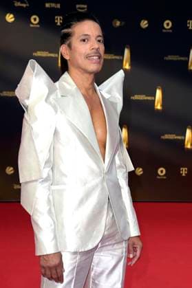 Jorge Gonzalez at the German Television Award 2023 ceremony at MMC Studios Cologne, 28 09 2023 Foto:xF.xKernx xFuturexImagex fernsehpreis_3694