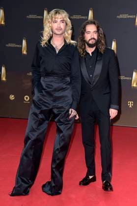 Bill Kaulitz with brother Tom Kaulitz at the German Television Award 2023 ceremony at MMC Studios Cologne, 28 09 2023 Foto:xF.xKernx xFuturexImagex fernsehpreis_3725
