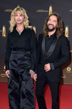 Bill Kaulitz with brother Tom Kaulitz at the German Television Award 2023 ceremony at MMC Studios Cologne, 28 09 2023 Foto:xF.xKernx xFuturexImagex fernsehpreis_3726