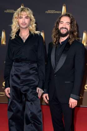 Bill Kaulitz with brother Tom Kaulitz at the German Television Award 2023 ceremony at MMC Studios Cologne, 28 09 2023 Foto:xF.xKernx xFuturexImagex fernsehpreis_3728