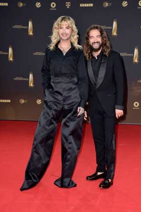 Bill Kaulitz and Tom Kaulitz at the award ceremony of the German Television Award on 28 09 2023 in Cologne German Television Award ceremony 2023 in Cologne