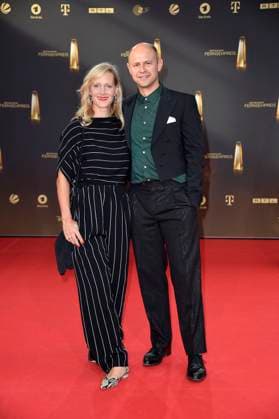 Anna Schudt and Moritz Fuehrmann at the German Television Award ceremony on 28 09 2023 in Cologne German Television Award ceremony 2023 in Cologne