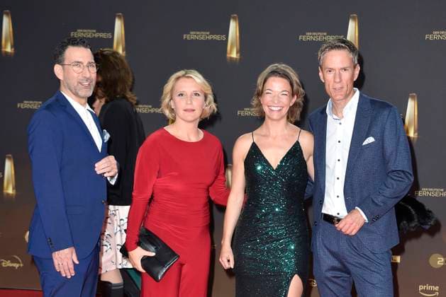 Till Nassif, Claudia von Brauchitsch, Anna Planken and Sven Lorig at the German Television Award ceremony on 28 09 2023 in Cologne German Television Award ceremony 2023 in Cologne