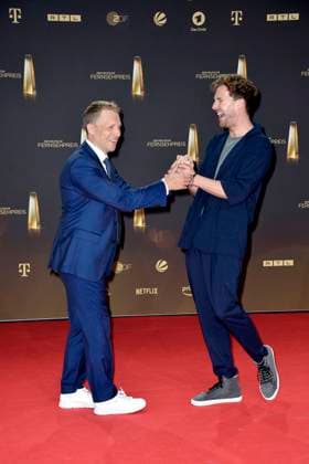 Oliver Pocher and Luke Mockridge at the German Television Award ceremony on 28 09 2023 in Cologne German Television Award ceremony 2023 in Cologne