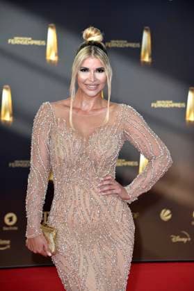 Micaela Schaefer at the award ceremony of the German Television Award on 28 09 2023 in Cologne German Television Award ceremony 2023 in Cologne