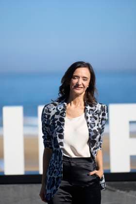 September 29, 2023, Madrid, Madrid, Spain: Ana Torrent attended Cerrar los ojos and Donostia Award Photocall during 71st San Sebastian International Film Festival at Kursaal Palace on September 29, 2023 in Donostia San Sebastian, Spain Madrid Spain - ZUMAg15_ 20230929_zaf_g15_038 Copyright: xJackxAbuinx