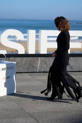 September 29, 2023, Madrid, Madrid, Spain: Maria Leon attended Cerrar los ojos and Donostia Award Photocall during 71st San Sebastian International Film Festival at Kursaal Palace on September 29, 2023 in Donostia San Sebastian, Spain Madrid Spain - ZUMAg15_ 20230929_zaf_g15_047 Copyright: xJackxAbuinx