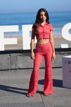 September 29, 2023, Madrid, Madrid, Spain: Venecia Franco attended Cerrar los ojos and Donostia Award Photocall during 71st San Sebastian International Film Festival at Kursaal Palace on September 29, 2023 in Donostia San Sebastian, Spain Madrid Spain - ZUMAg15_ 20230929_zaf_g15_083 Copyright: xJackxAbuinx