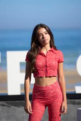 September 29, 2023, Madrid, Madrid, Spain: Venecia Franco attended Cerrar los ojos and Donostia Award Photocall during 71st San Sebastian International Film Festival at Kursaal Palace on September 29, 2023 in Donostia San Sebastian, Spain Madrid Spain - ZUMAg15_ 20230929_zaf_g15_084 Copyright: xJackxAbuinx