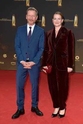 Michael Kessler and Nina Gummich at the German Television Award 2023 ceremony at MMC Studios Cologne, 28 09 2023 Foto:xF.xKernx xFuturexImagex fernsehpreis_3782