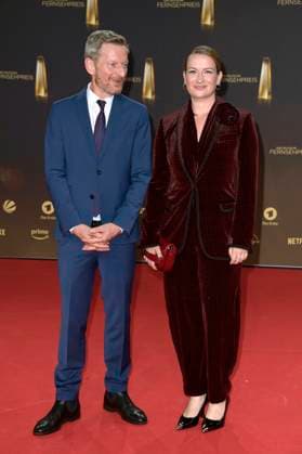 Michael Kessler and Nina Gummich at the German Television Award 2023 ceremony at MMC Studios Cologne, 28 09 2023 Foto:xF.xKernx xFuturexImagex fernsehpreis_3783