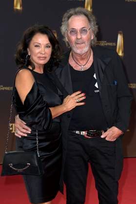 Hugo Egon Balder with wife Elena Balder at the German Television Award 2023 ceremony at MMC Studios Cologne, 28 09 2023 Foto:xF.xKernx xFuturexImagex fernsehpreis_3790