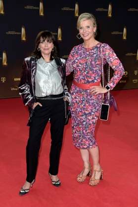 Anna Thalbach and Eva Habermann at the German Television Award 2023 ceremony at MMC Studios Cologne, 28 09 2023 Foto:xF.xKernx xFuturexImagex fernsehpreis_3815