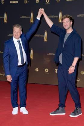 Oliver Pocher and Luke Mockridge at the German Television Award 2023 ceremony at MMC Studios Cologne, 28 09 2023 Foto:xF.xKernx xFuturexImagex fernsehpreis_3836