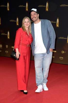 Jasmin Schwiers with husband Jan van Weyde at the German Television Award 2023 ceremony at MMC Studios Cologne, 28 09 2023 Foto:xF.xKernx xFuturexImagex fernsehpreis_3857