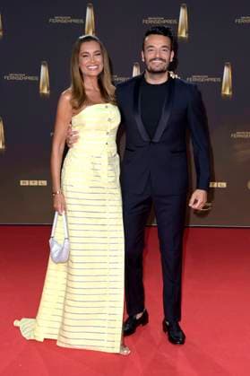 Giovanni Zarrella with wife Jana Ina Zarrella at the German Television Award 2023 ceremony at MMC Studios Cologne, 28 09 2023 Foto:xF.xKernx xFuturexImagex fernsehpreis_3864
