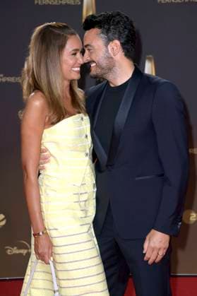 Giovanni Zarrella with wife Jana Ina Zarrella at the German Television Award 2023 ceremony at MMC Studios Cologne, 28 09 2023 Foto:xF.xKernx xFuturexImagex fernsehpreis_3868
