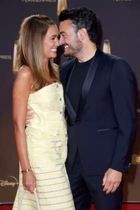 Giovanni Zarrella with wife Jana Ina Zarrella at the German Television Award 2023 ceremony at MMC Studios Cologne, 28 09 2023 Foto:xF.xKernx xFuturexImagex fernsehpreis_3869