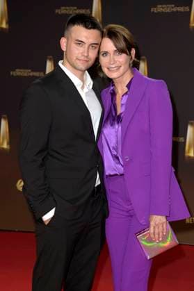 Anja Kling with son Tano Kling at the German Television Award 2023 ceremony at MMC Studios Cologne, 28 09 2023 Foto:xF.xKernx xFuturexImagex fernsehpreis_3896