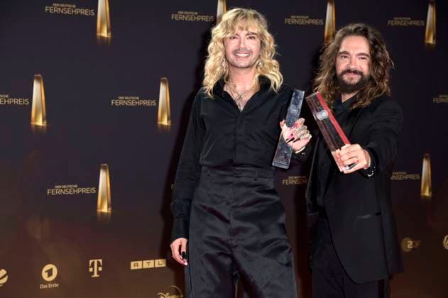 Bill Kaulitz and Tom Kaulitz at the German Television Award 2023 ceremony at MMC Studios Cologne, 28 09 2023 Foto:xF.xKernx xFuturexImagex fernsehpreis_3925