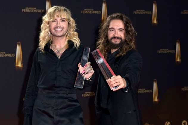 Bill Kaulitz and Tom Kaulitz at the German Television Award 2023 ceremony at MMC Studios Cologne, 28 09 2023 Foto:xF.xKernx xFuturexImagex fernsehpreis_3927