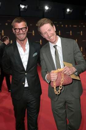 Joko Winterscheidt and Louis Klamroth at the German Television Award 2023 ceremony at MMC Studios Cologne, 28 09 2023 Foto:xF.xKernx xFuturexImagex fernsehpreis_3969