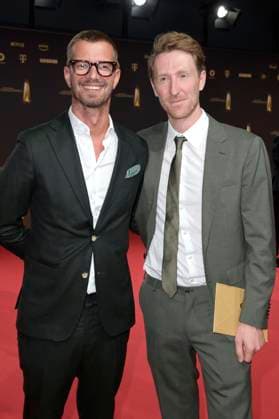 Joko Winterscheidt and Louis Klamroth at the German Television Award 2023 ceremony at MMC Studios Cologne, 28 09 2023 Foto:xF.xKernx xFuturexImagex fernsehpreis_3972