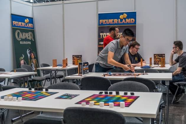The Model Hobby Game Fair 2023 has begun at the Leipzig Exhibition Centre Numerous exhibitors from the field of board games, model making and handicrafts attract many visitors to the New Fair in the North of Leipzig Model Hobby Game 2023