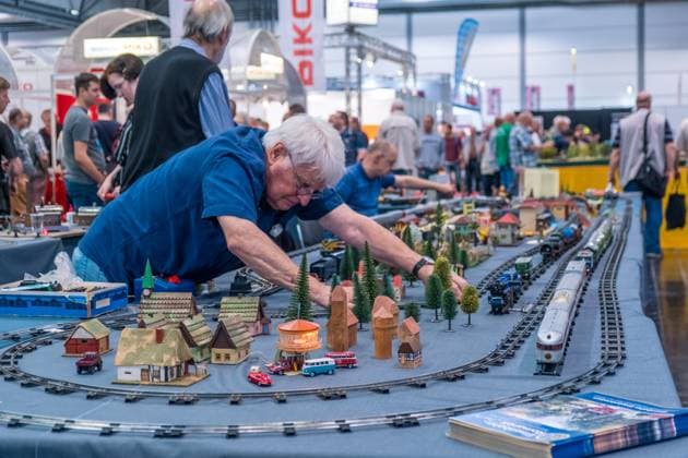 The Model Hobby Game Fair 2023 has begun at the Leipzig Exhibition Centre Numerous exhibitors from the field of board games, model making and handicrafts attract many visitors to the New Fair in the North of Leipzig Model Hobby Game 2023