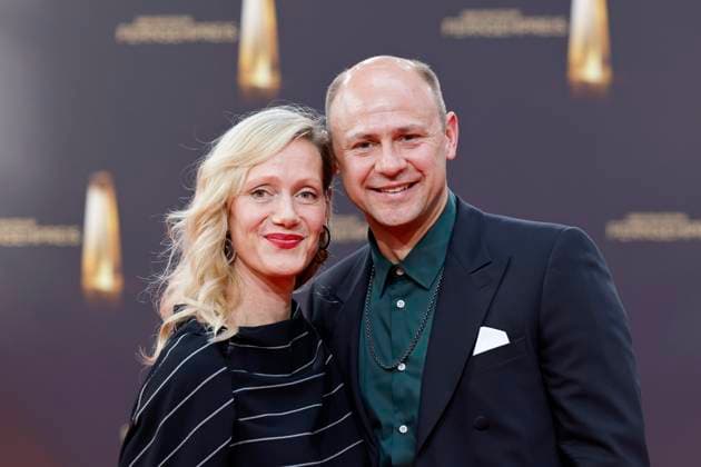 Actress Anna Schudt and her husband and actor Moritz Führmann at the German Television Award 2023 gala at the Coloneum Cologne, 28 09 2023 NRW Germany Copyright: xChristophxHardtx