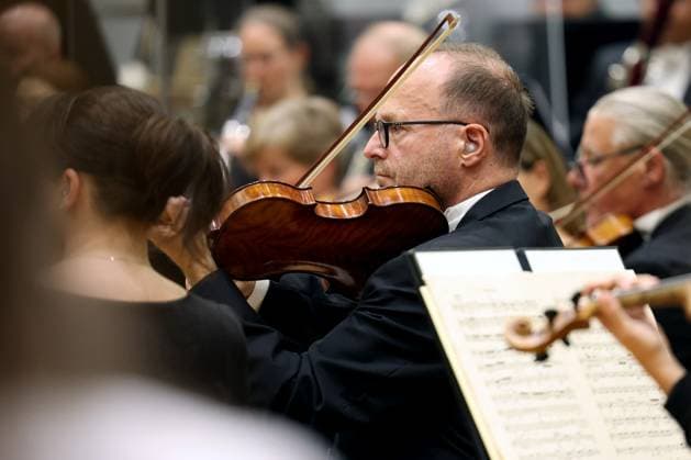 Official Opening Opening , new rehearsal hall, new rehearsal house, House of Music of the Philharmonic Orchestra of South Westphalia South Westphalia in the Oranienstrasse in Siegen Philharmonic Orchestra of South Westphalia House of Music on 28 09 2023 in Siegen Germany USE ONLY EDITORIAL