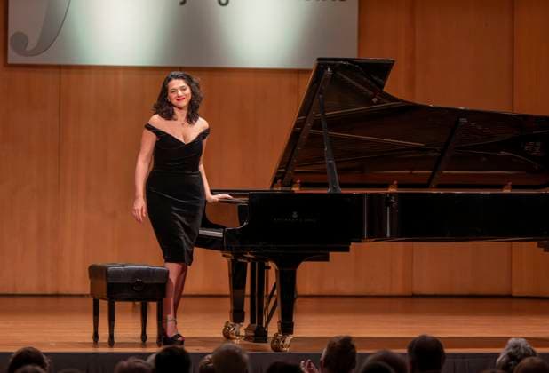 29 09 2023, International Classical Festival Festival of Nations 2023, at the Kurhaus Bad Wörishofen in Unterallgäu, ÒPianissimo Ò piano recital with Khatia Buniatishvili FRA, Georgia 29 09 2023, Classical Festival Bad Wörishofen 29 09 2023, Classical Festival Bad Wörishofen