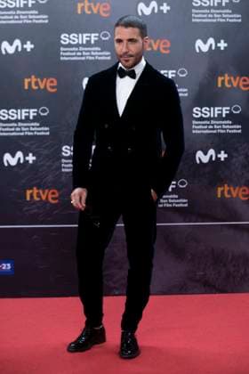 September 30, 2023, San Sebastian, Spain: Miguel Angel Silvestre attends the Red Carpet La Mesias during the 71st San Sebastian International Film Festival at Kursaal Palace. San Sebastian Spain - ZUMAs197 20230930_aab_s197_030 Copyright: xNachoxLopezx
