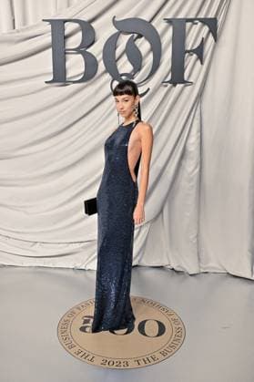PFW BoF500 Gala Photocall Kiko Mizuhara attending the BoF500 Gala during Paris Fashion Week on September 30, 2023 in Paris, France. Photo by Julien Reynaud APS-Medias ABACAPRESS.COM Paris France  Copyright: xReynaudxJulien APS-Medias ABACAx 869909_013 ReynaudxJulien APS-Medias ABACAx 869909_013