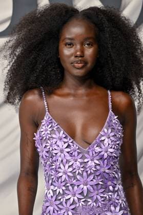 PFW BoF500 Gala Photocall Adut Akech attending the BoF500 Gala during Paris Fashion Week on September 30, 2023 in Paris, France. Photo by Julien Reynaud APS-Medias ABACAPRESS.COM Paris France  Copyright: xReynaudxJulien APS-Medias ABACAx 869909_203 ReynaudxJulien APS-Medias ABACAx 869909_203