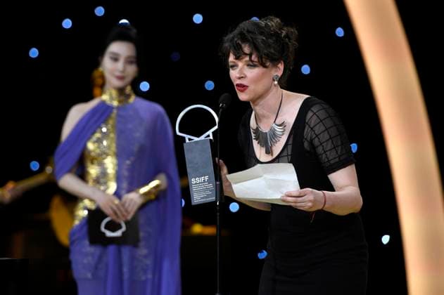 Fan Bingbing and Maria Alche at the award ceremony at the 71 San Sebastian International Film Festival Festival Internacional de Cine de San Sebastian at the Kursaal San Sebastian, 30 09 2023. Foto:xC.xNiehausx xFuturexImagex preisverleihung_3918