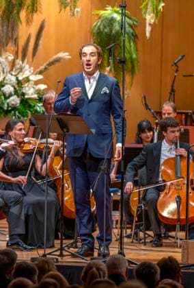 30 09 2023, International Classical Festival Festival of Nations 2023, at the Kurhaus Bad Wörishofen in Unterallgäu, opera singer Tarek Nazmi bass with the Munich Radio Orchestra 30 09 2023, Classical Festival Bad Wörishofen 30 09 2023, Classical Festival Bad Wörishofen